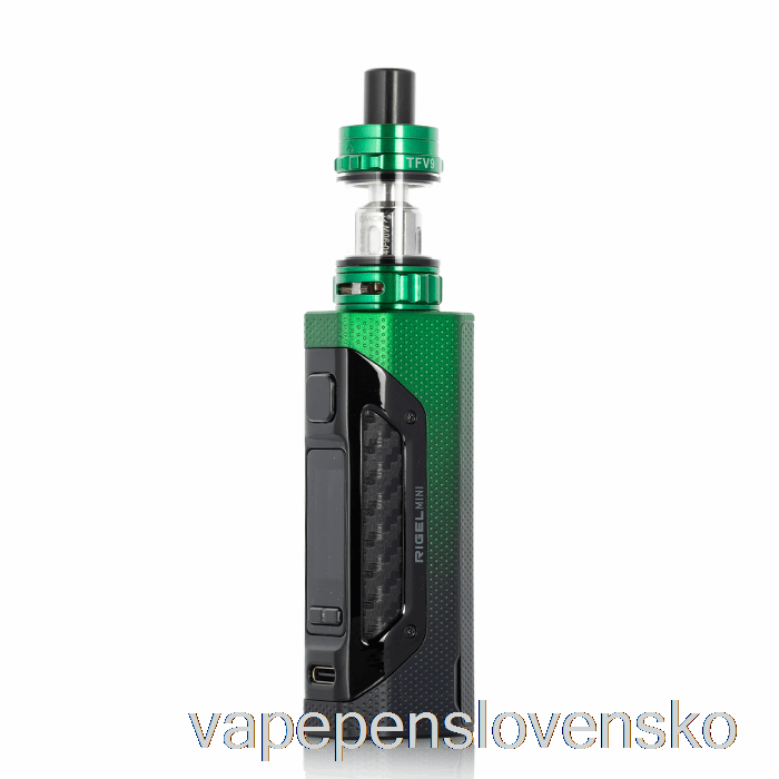 Smok Rigel Mini 80w Starter Kit Black Green Vape Bez Nikotinu